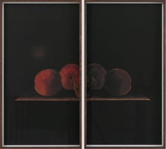 Three or More Peaches I [Diptych] – Ola Kolehmainen