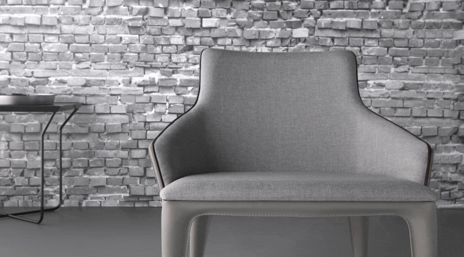 Post-Modern Ola Lounge Chair by Doimo Brasil For Sale