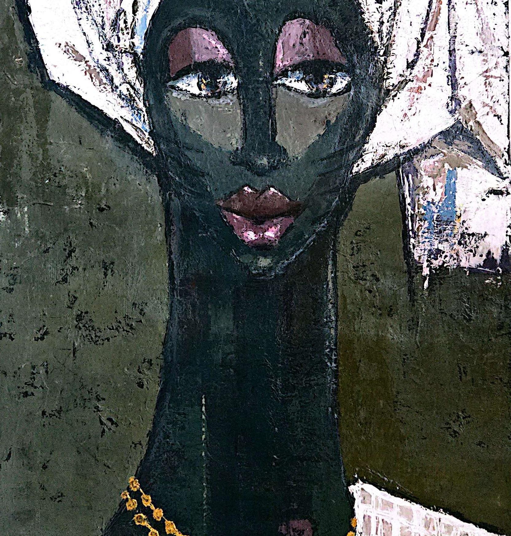 Versandverfahren
Versand in einem gut geschützten Rohr aus Nigeria
Dieses Werk ist ein Unikat, kein Druck oder eine andere Art von Kopie.
Begleitet von einem Echtheitszertifikat (ausgestellt von der Galerie)

Über den Künstler
Oladimeji Alabi ist