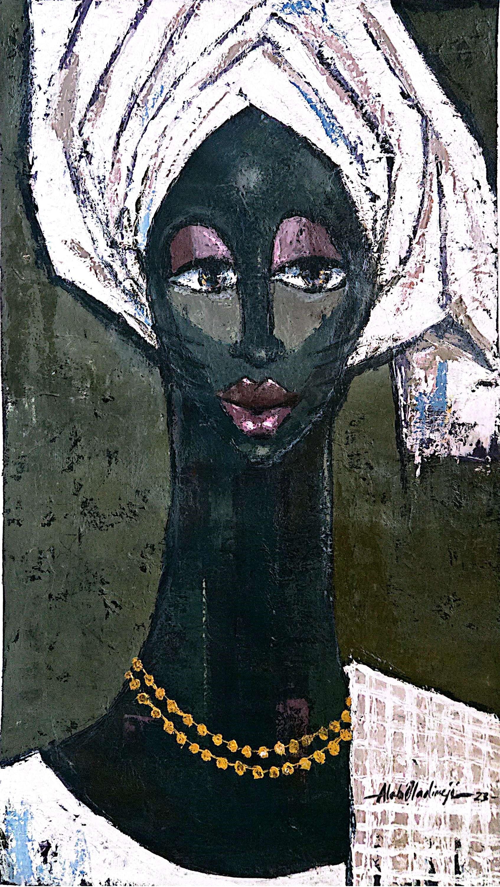 Iyalode (femme leader) -21e siècle Contemporain, Figuratif, Afrique