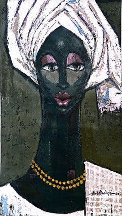 Iyalode (Mujer líder) -Siglo XXI Contemporáneo, Figurativo, África