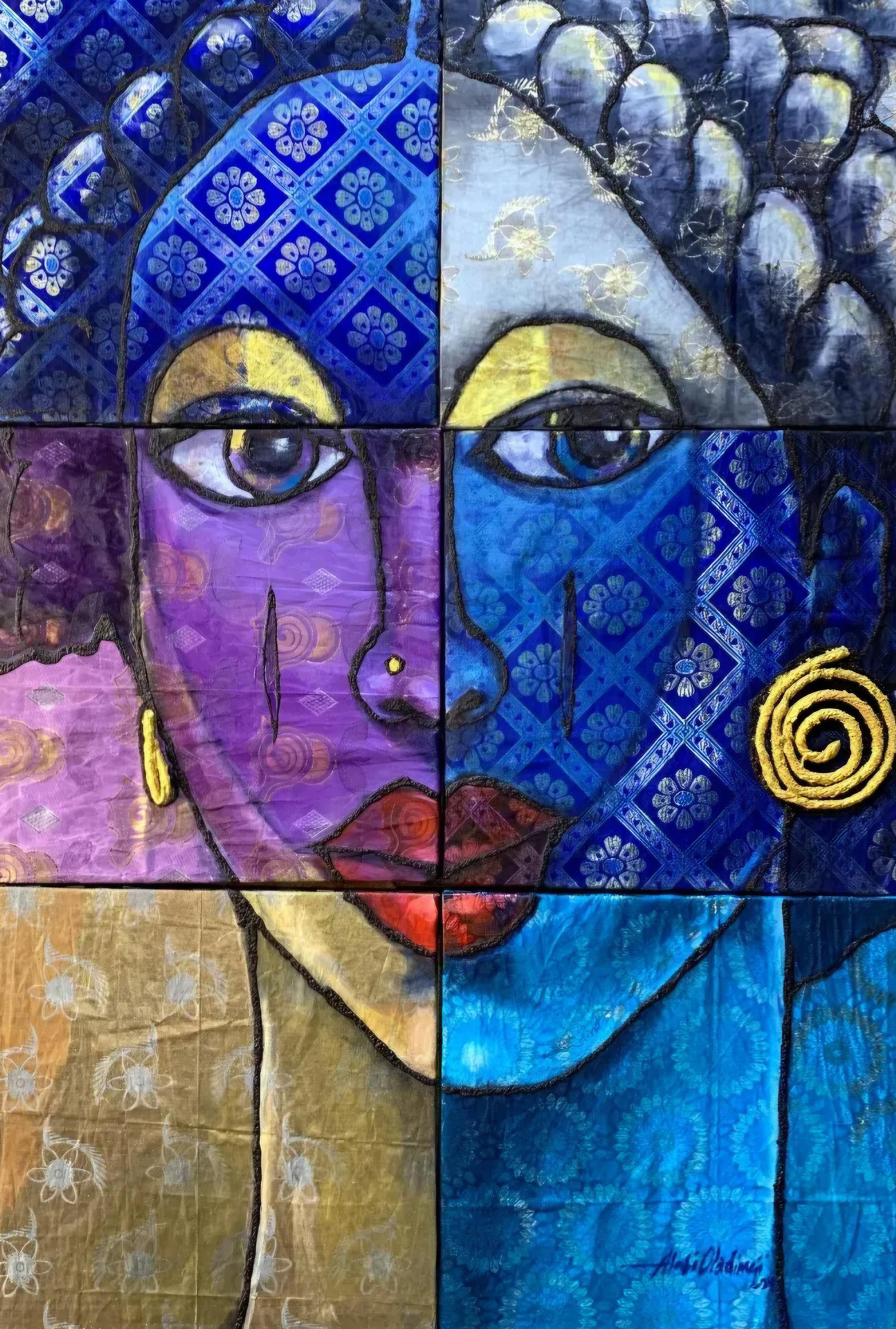 Tal Como Eres 1 - Siglo XXI, Figurativo, Técnica mixta, Mujer, África