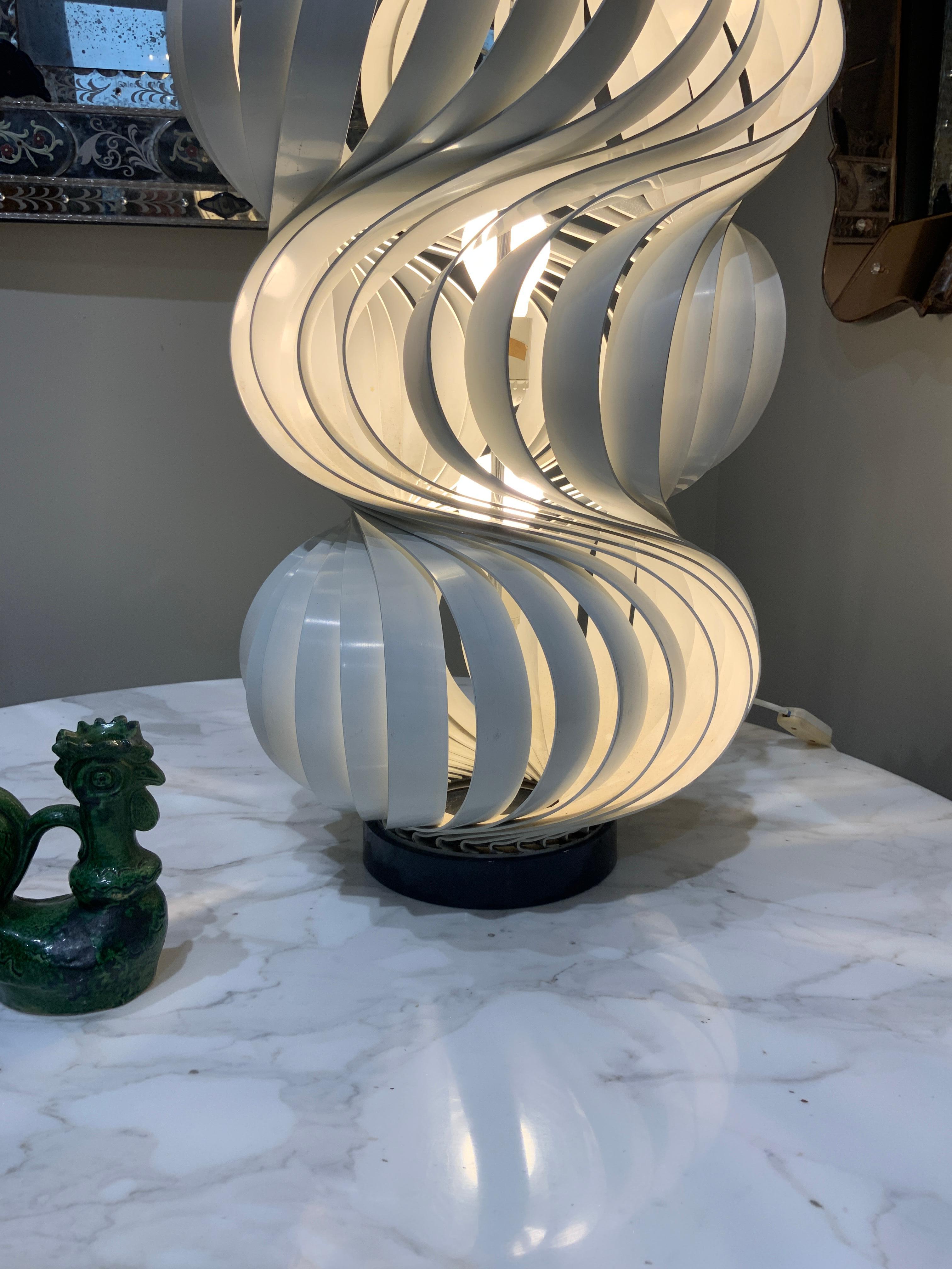 Olaf con Bohr Lámpara de mesa Medusa Italia 1968 en Bueno estado para la venta en PARIS, FR