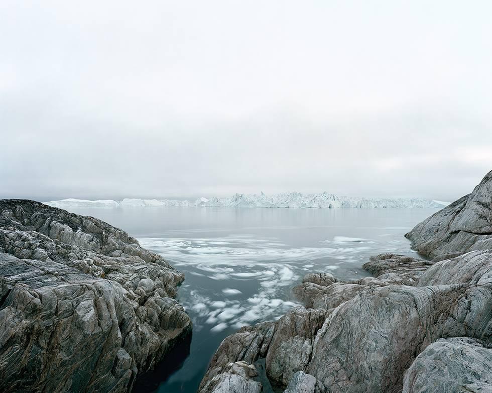 Landscape Print Olaf Otto Becker - Le fjord de glace Ilulissat
