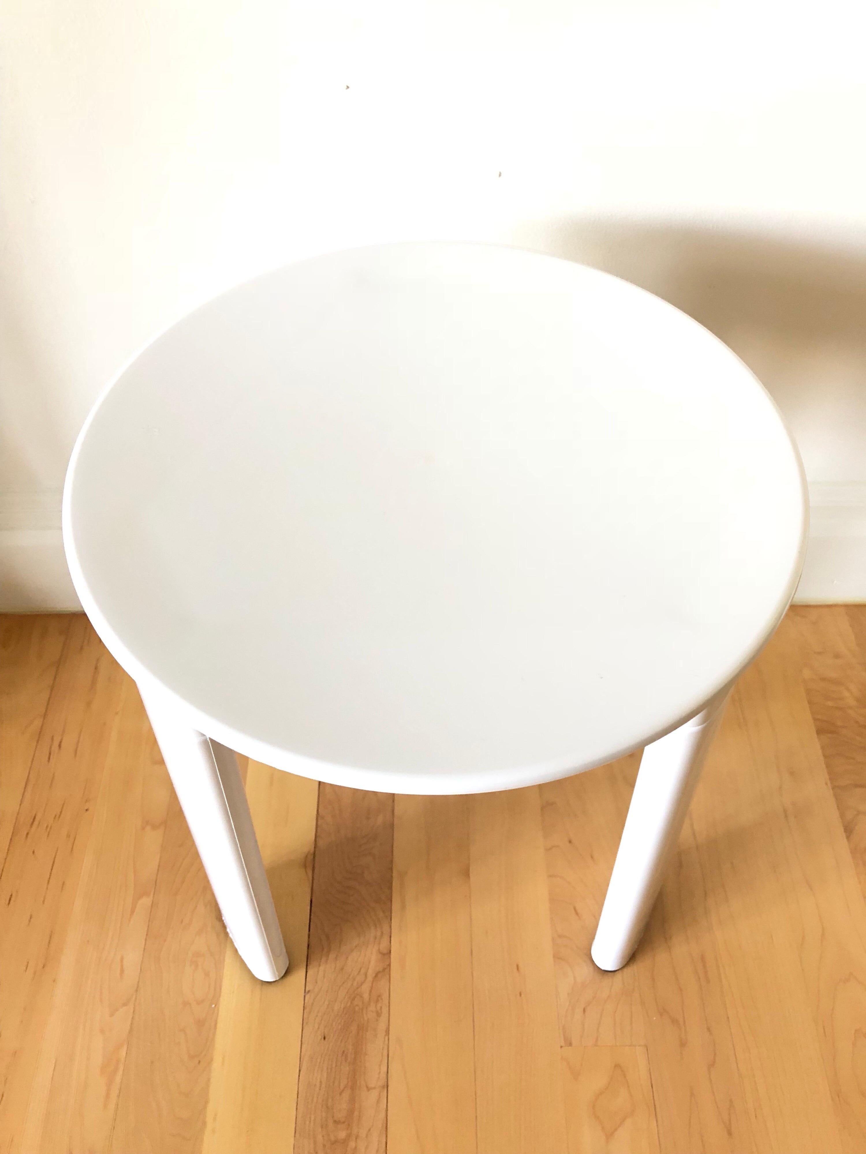 Olaf V Bohr Postmodern Side or End Table for Gedy In Excellent Condition In Miami, FL
