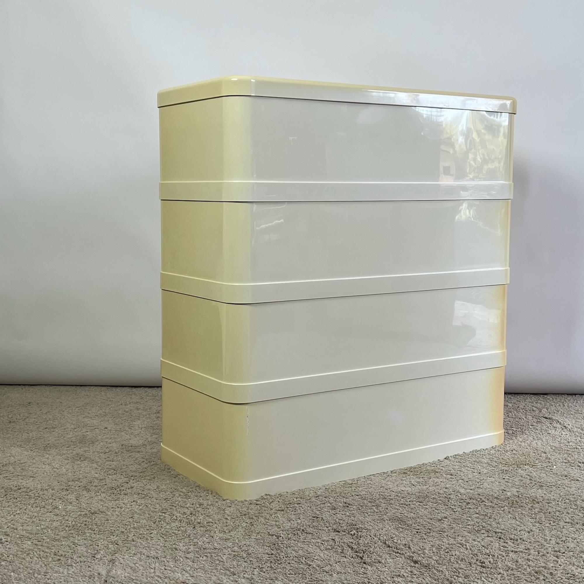 Italian Olaf Von Bohr Chest of Drawers Model 4964 by Kartell - Space Age design, 70s