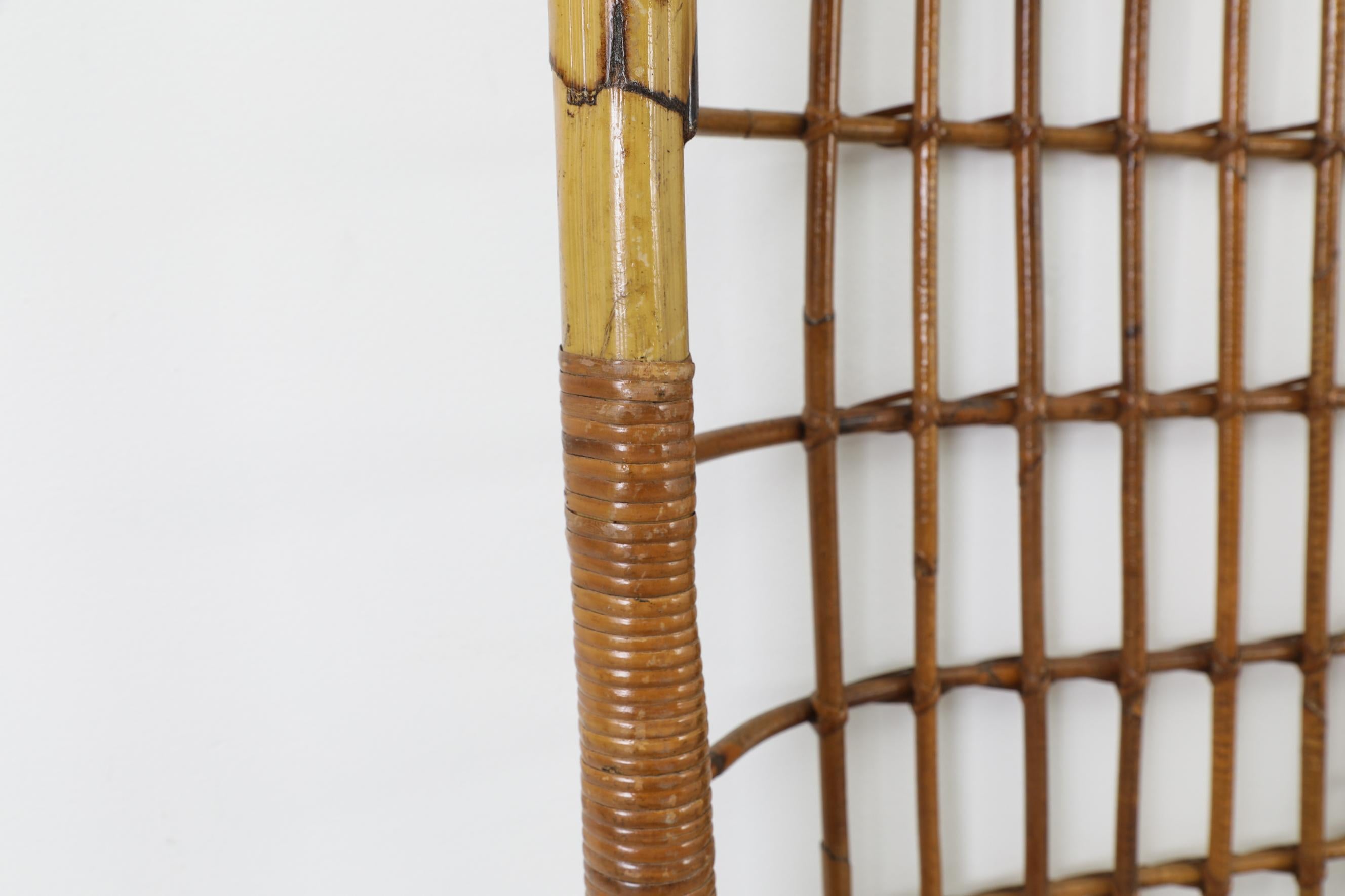 Olaf von Bohr for Bonacina Bamboo Coat Rack with Hooks, Italy, 1960's 6