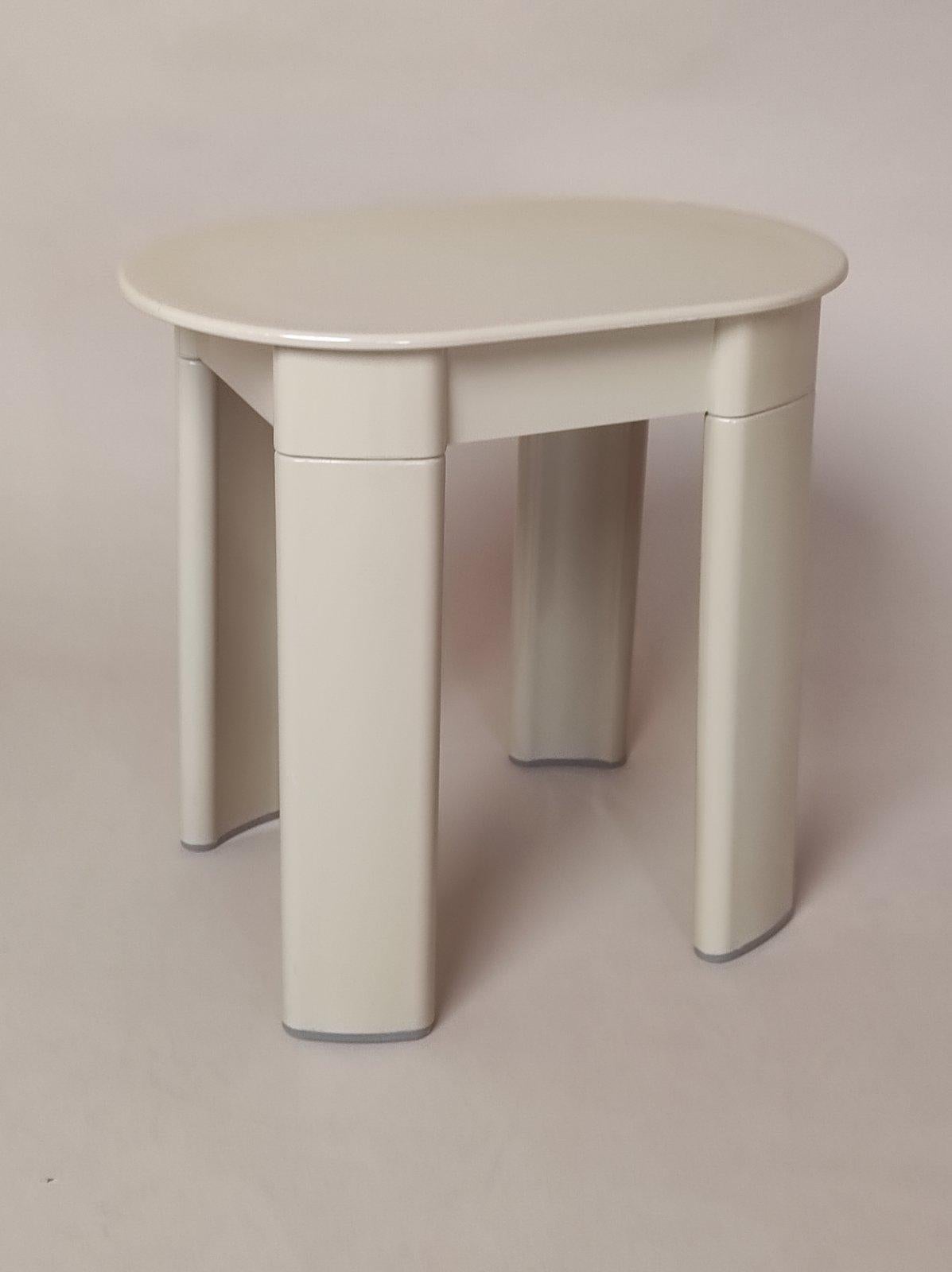 Plastic Olaf von Bohr for GEDY Side Table 1970s For Sale