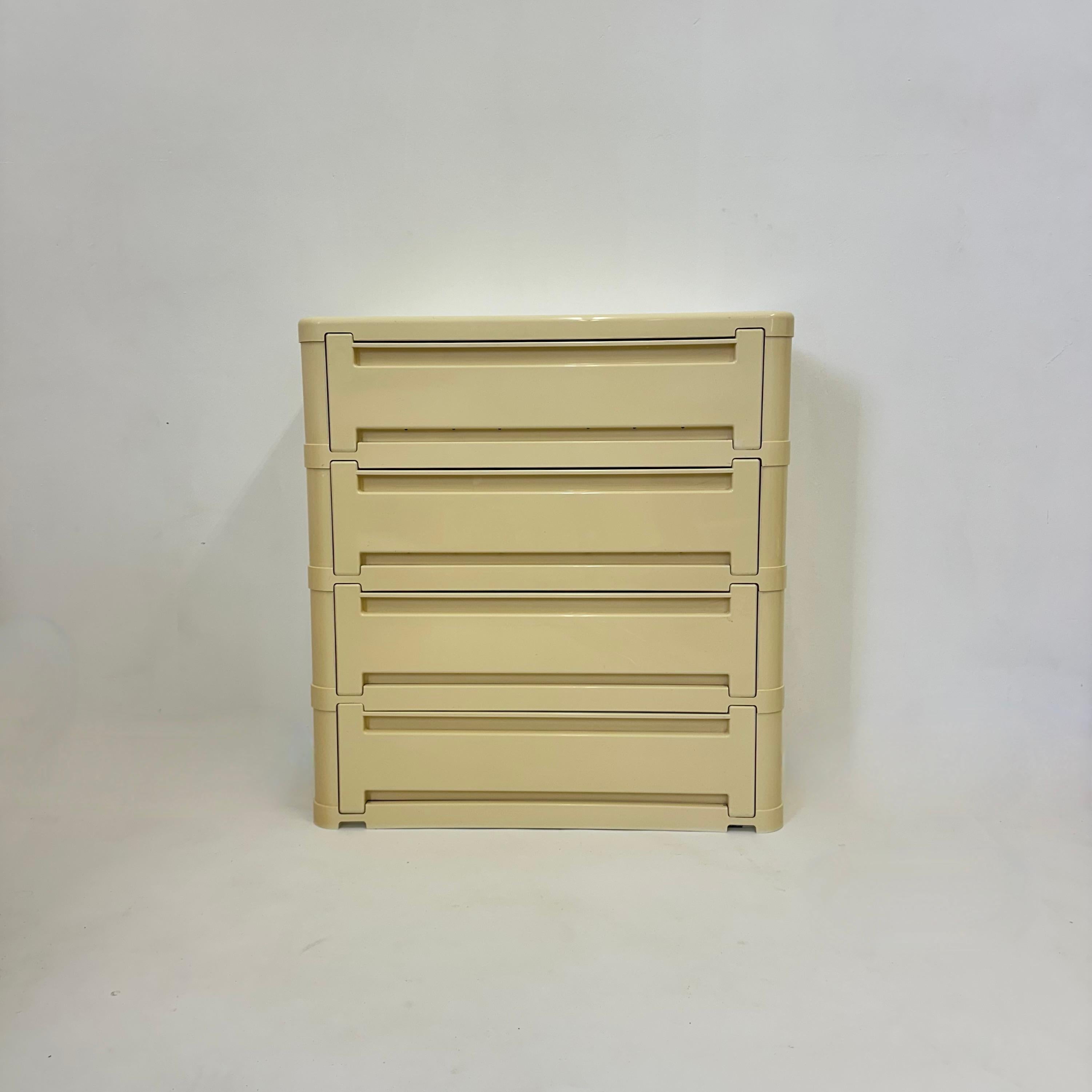 Olaf von Bohr per Kartell Mod. 4963 Cassettiera, Italia anni '70 in vendita 1