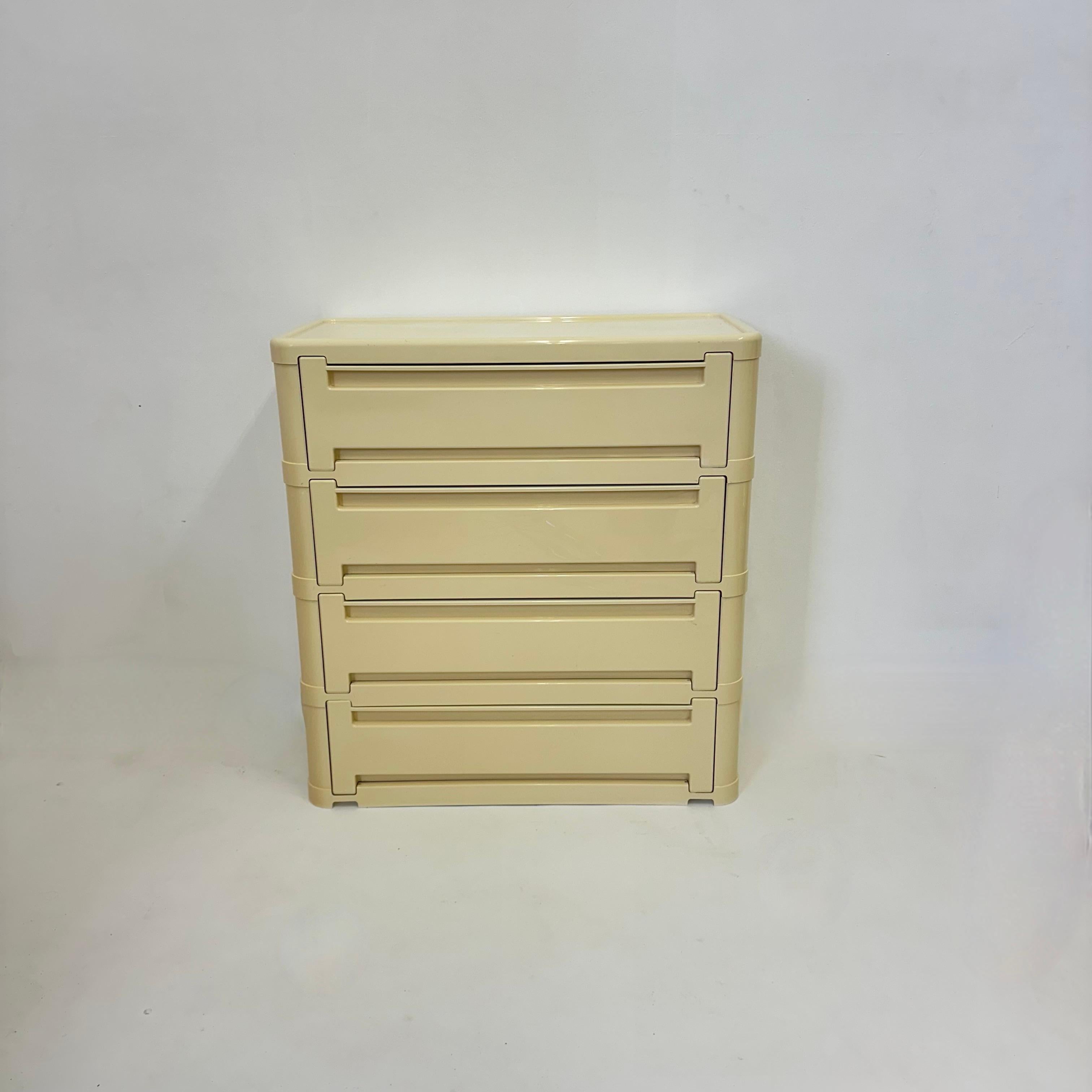 Olaf von Bohr per Kartell Mod. 4963 Cassettiera, Italia anni '70 in vendita 3