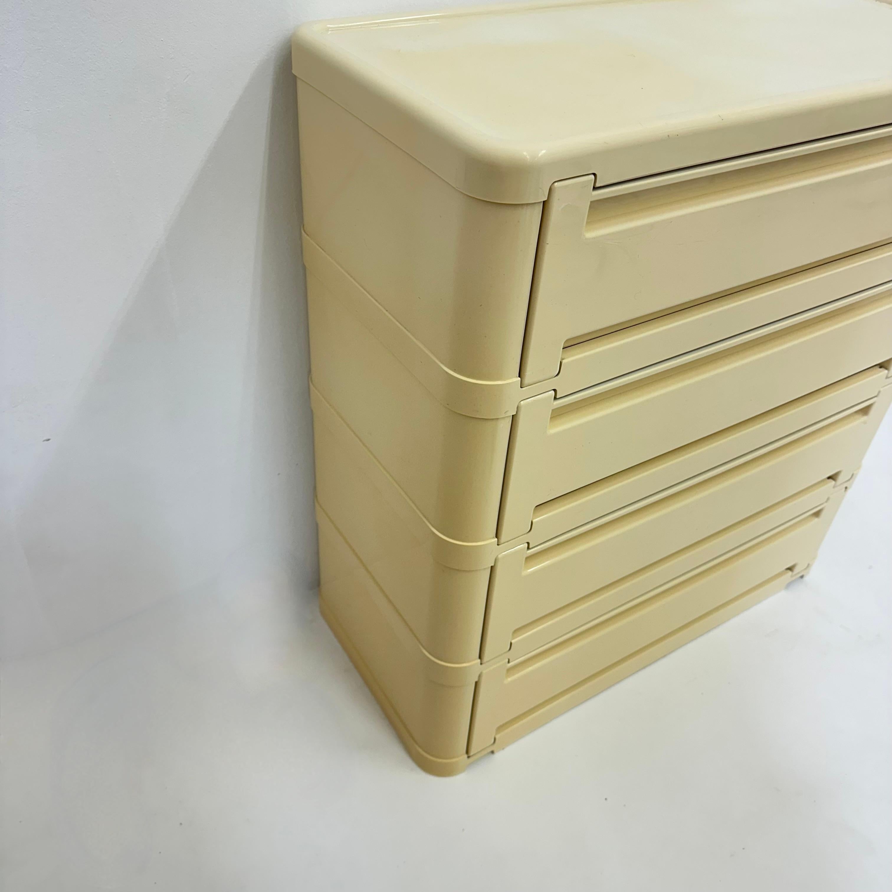 Olaf von Bohr per Kartell Mod. 4963 Cassettiera, Italia anni '70 in vendita 7