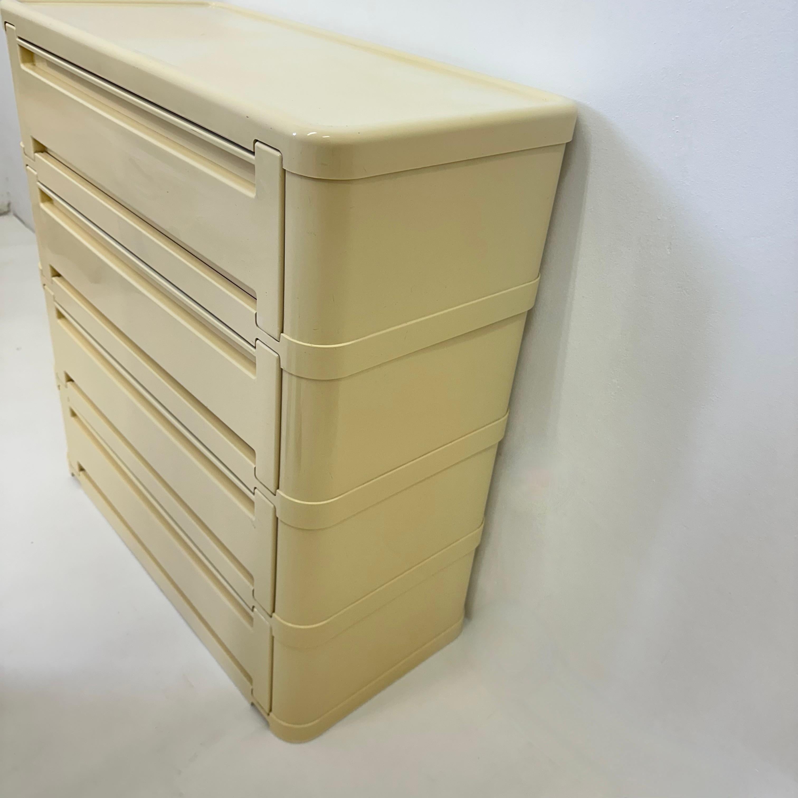 Olaf von Bohr per Kartell Mod. 4963 Cassettiera, Italia anni '70 in vendita 8