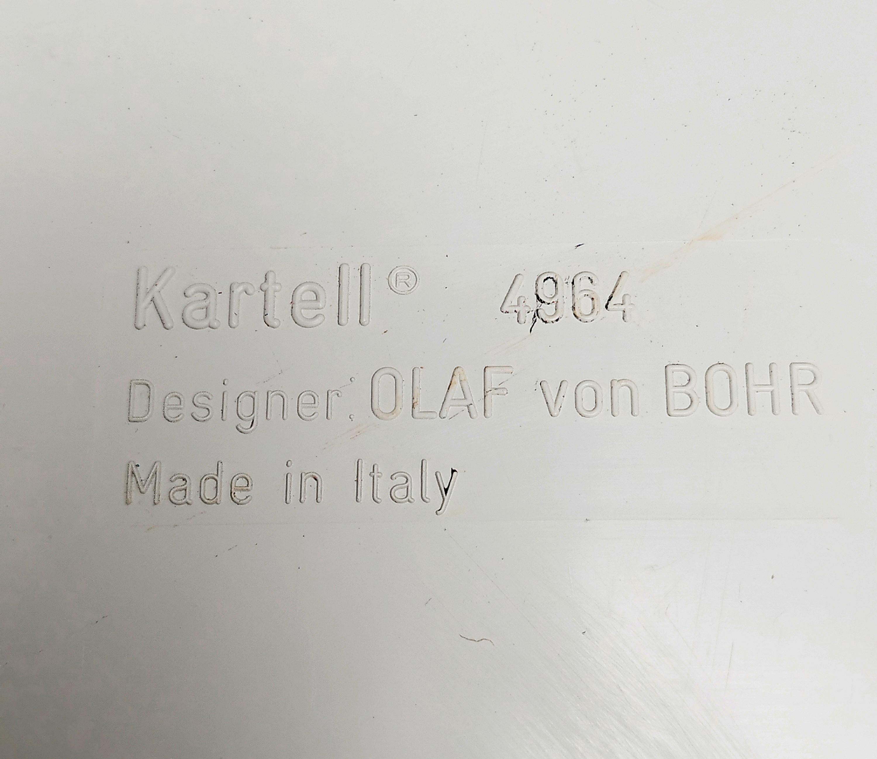 Italian Olaf Von Bohr for Kartell Mod. 4963 Chest of Drawers, I§taly 1970s For Sale