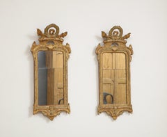Olaf Wetterberg (1745 Sweden 1803), Rococo Mirrors, Pair, circa 1760