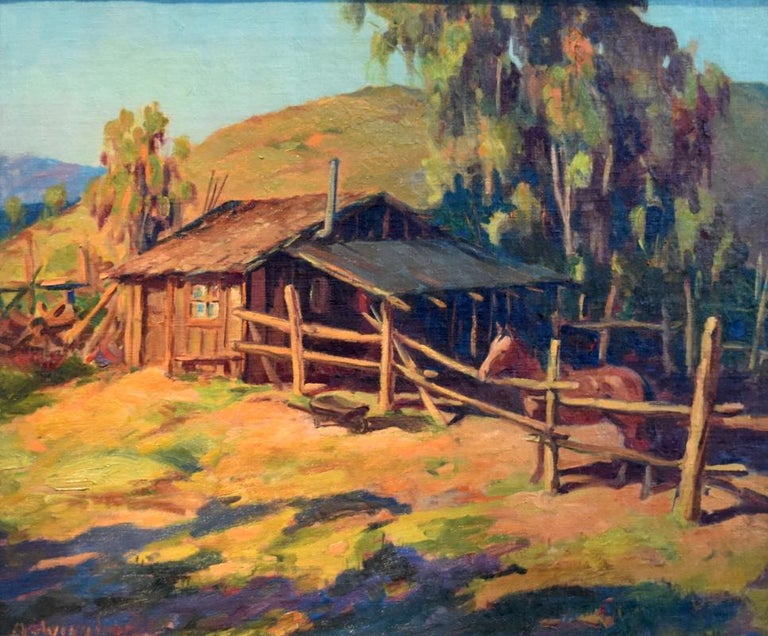 Olaf Wieghorst Home Corral Very Early Wieghorst California