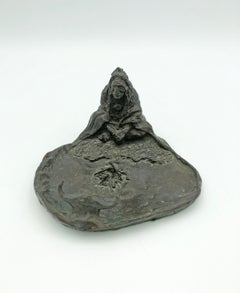 Campfire and Buffalo Skull