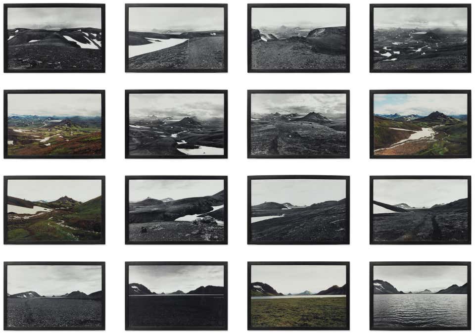 Olafur Eliasson, The Walk Series, The Alftavatn Close-Up Series, Landscape, 1999