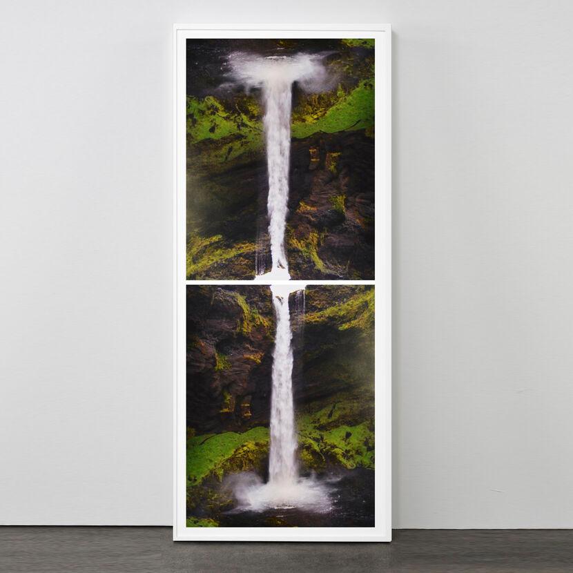 Contact is content at Seljalandsfoss, Contemporary, 21st Century, C Print
C-Print
Edition of 100
Each 53 x 42 cm (20 x 16.5 in.)
Signed and numbered on adhesive label
In mint condition, as acquired from the publisher
With certificate of
