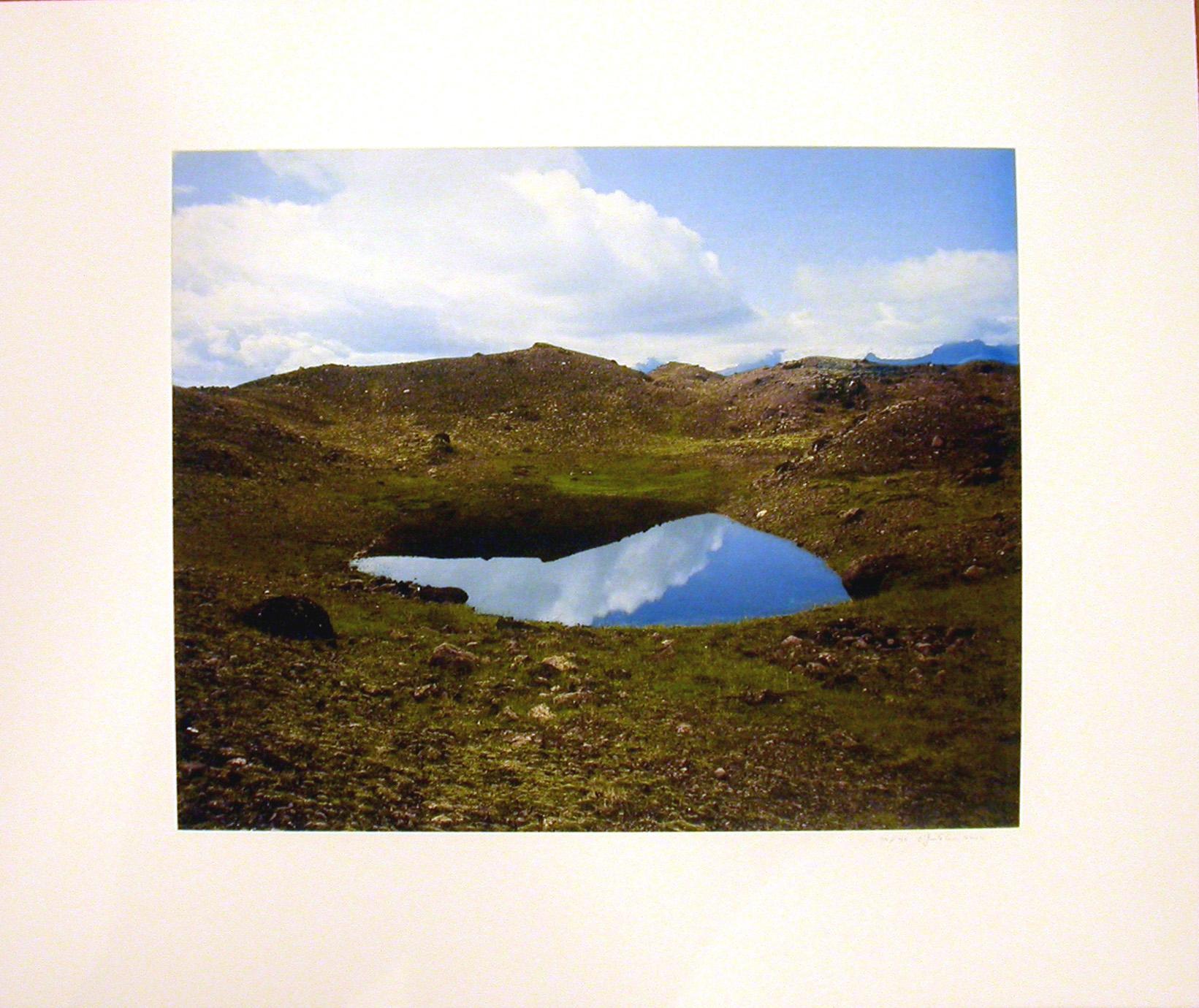 Olafur Eliasson Landscape Print - Mirror Stage for Merce 