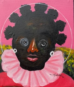 Oltre le belle facce 8 -21° secolo contemporaneo, ritratto figurativo, donna