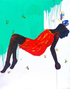 Deja respirar a los pobres -Siglo XXI, Contemporáneo, Abstracción figurativa, África