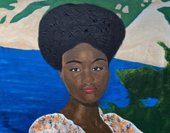 Tra cielo e anima -21° Secolo Contemporaneo, Figurativo, Nature Donne Moderne