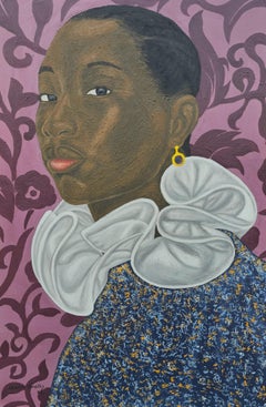 Black Royalty - 21st Century Contemporary, Figurative Portrait, Women, Modern