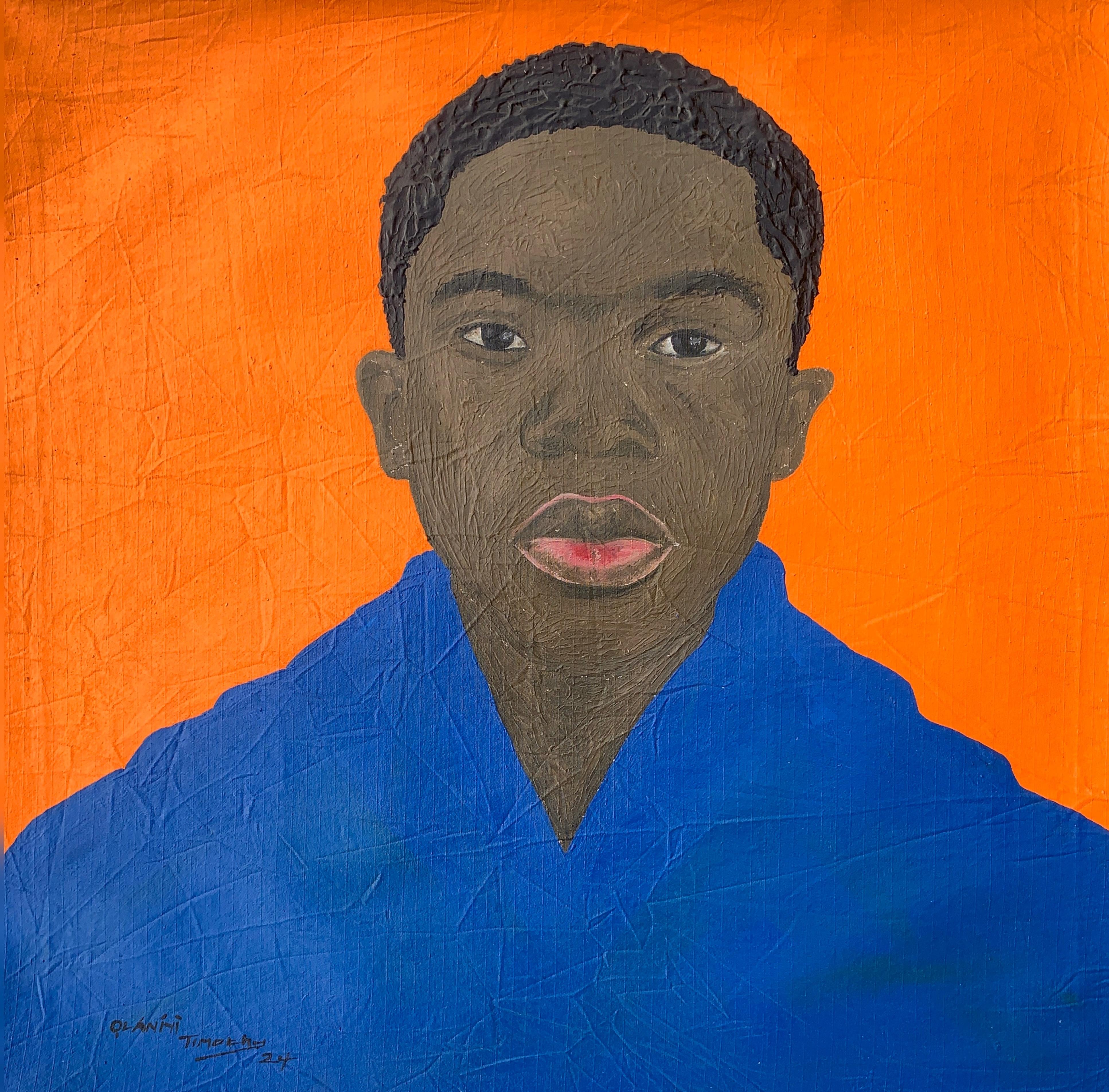 Mind Emancipation 2 -21st Century Contemporary, Figurative, Portrait, Modern Men