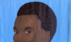 Mind Emancipation 3 -21st Century Contemporary, Figurative, Portrait, Modern Men