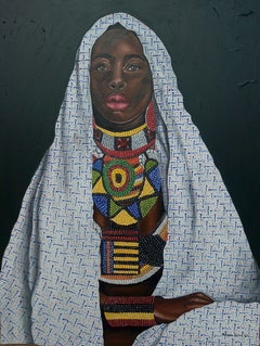 Genesis 2 -21st Century, Contemporary, Figurative Portrait, Culture Africa Women