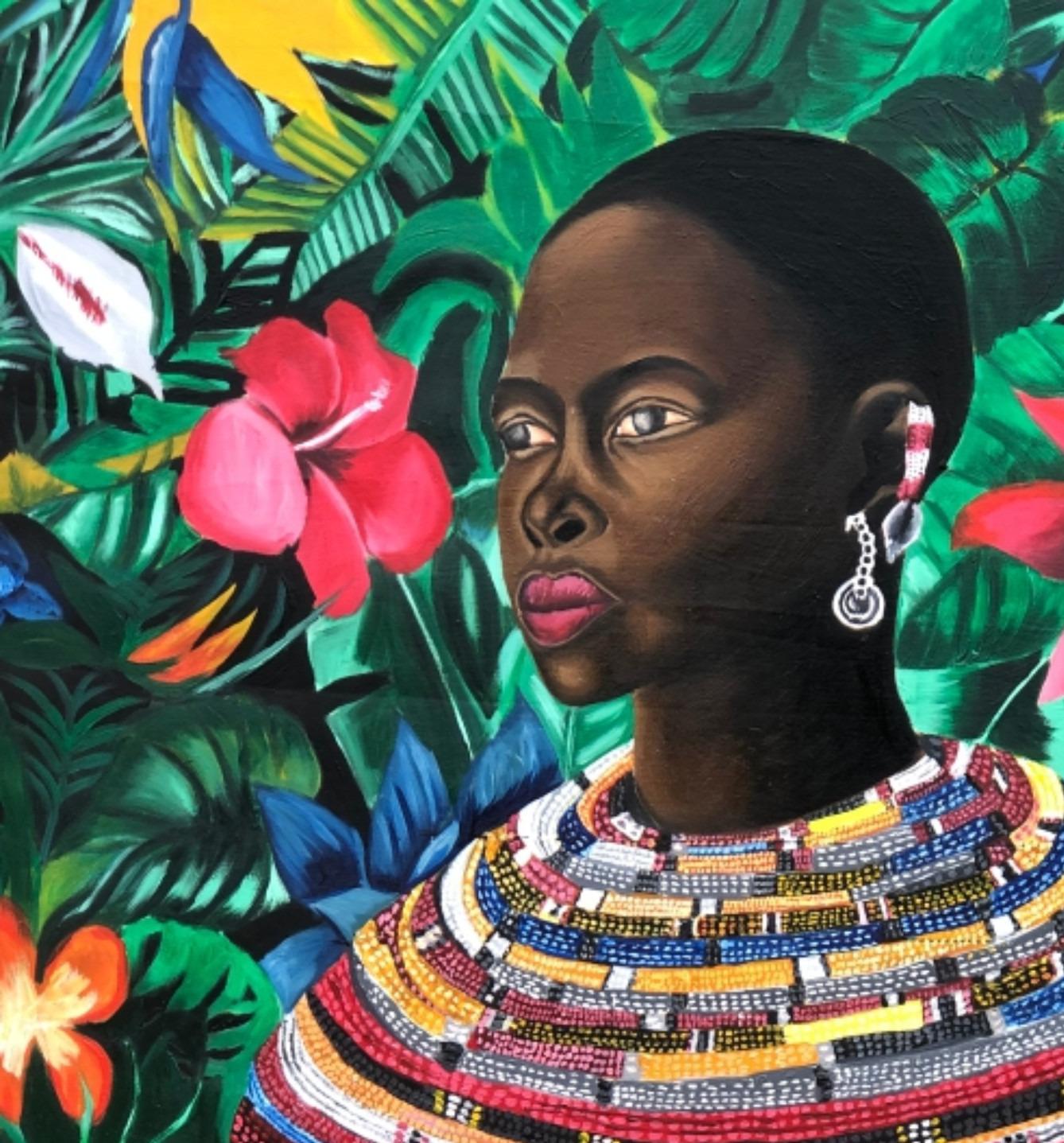 Genesis – Painting von Olaosun Oluwapelumi