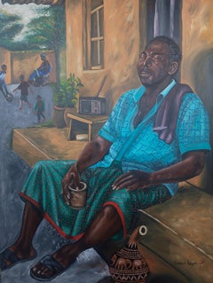 Homecoming To The Roots - 21st Century, Contemporary, Figurative, Africa People