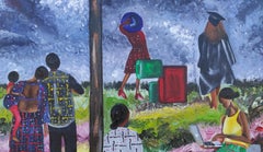 In Between Period -21st Century, Contemporary, Figurative, People, Modern Life