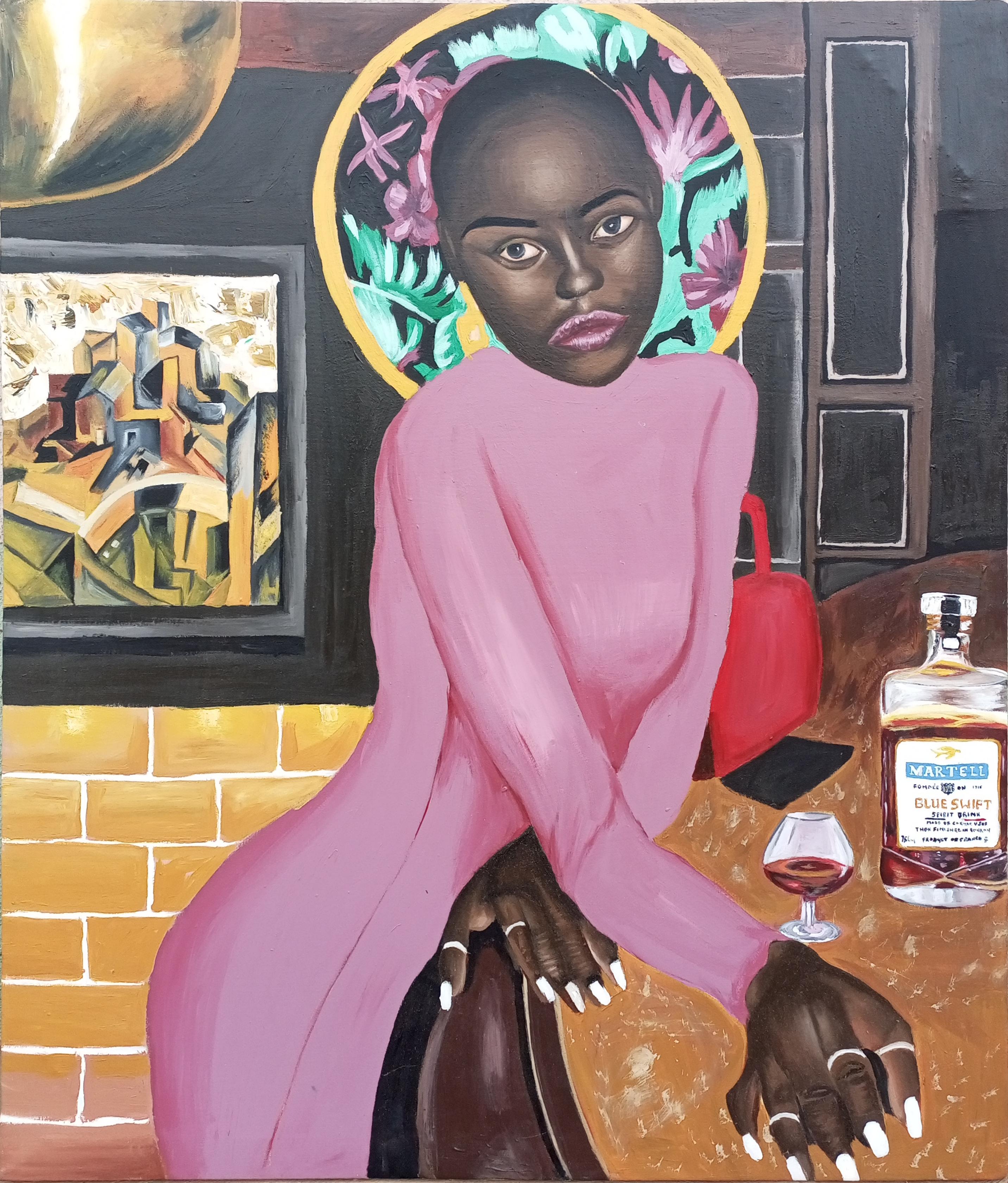 Olaosun Oluwapelumi Portrait Painting - Me Time