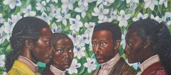 United in Bloom - 21. Jahrhundert, Zeitgenössische Figurative, Porträt, Moderne Frau