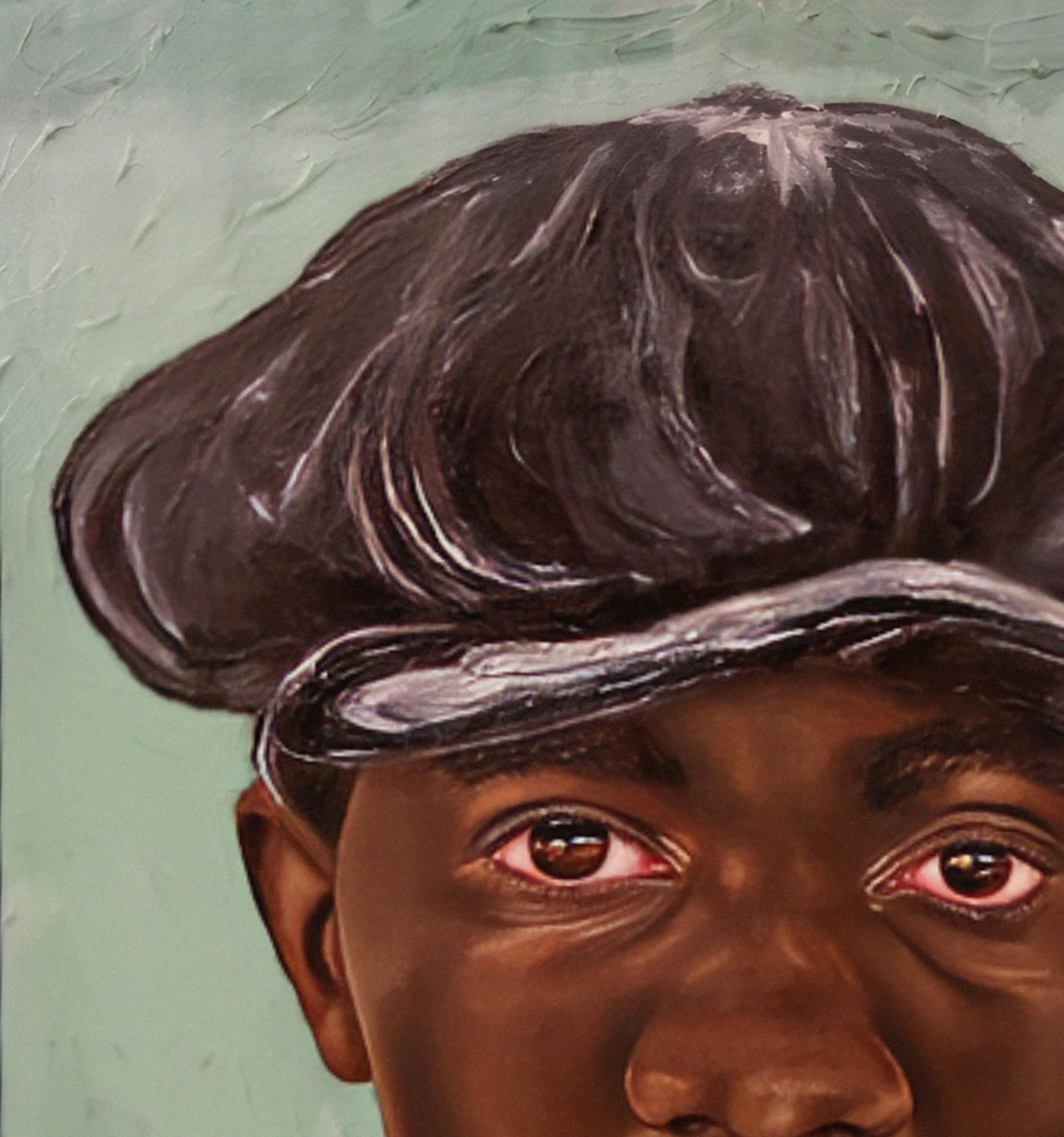 When We Were Young - Painting by Olaosun Oluwapelumi