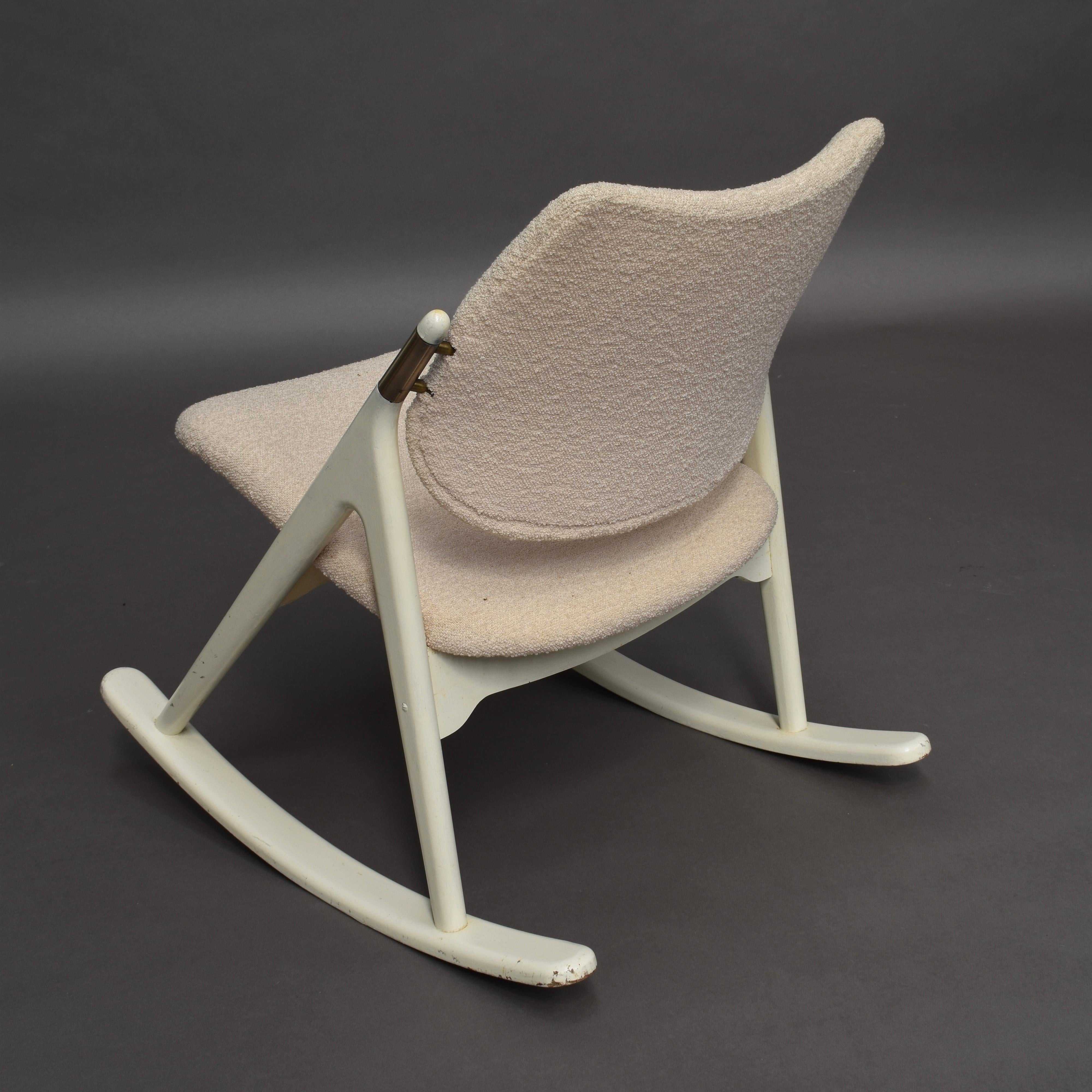 Olav Haug Rocking Chair by Elverum Møbel, Norway, circa 1950 For Sale 5