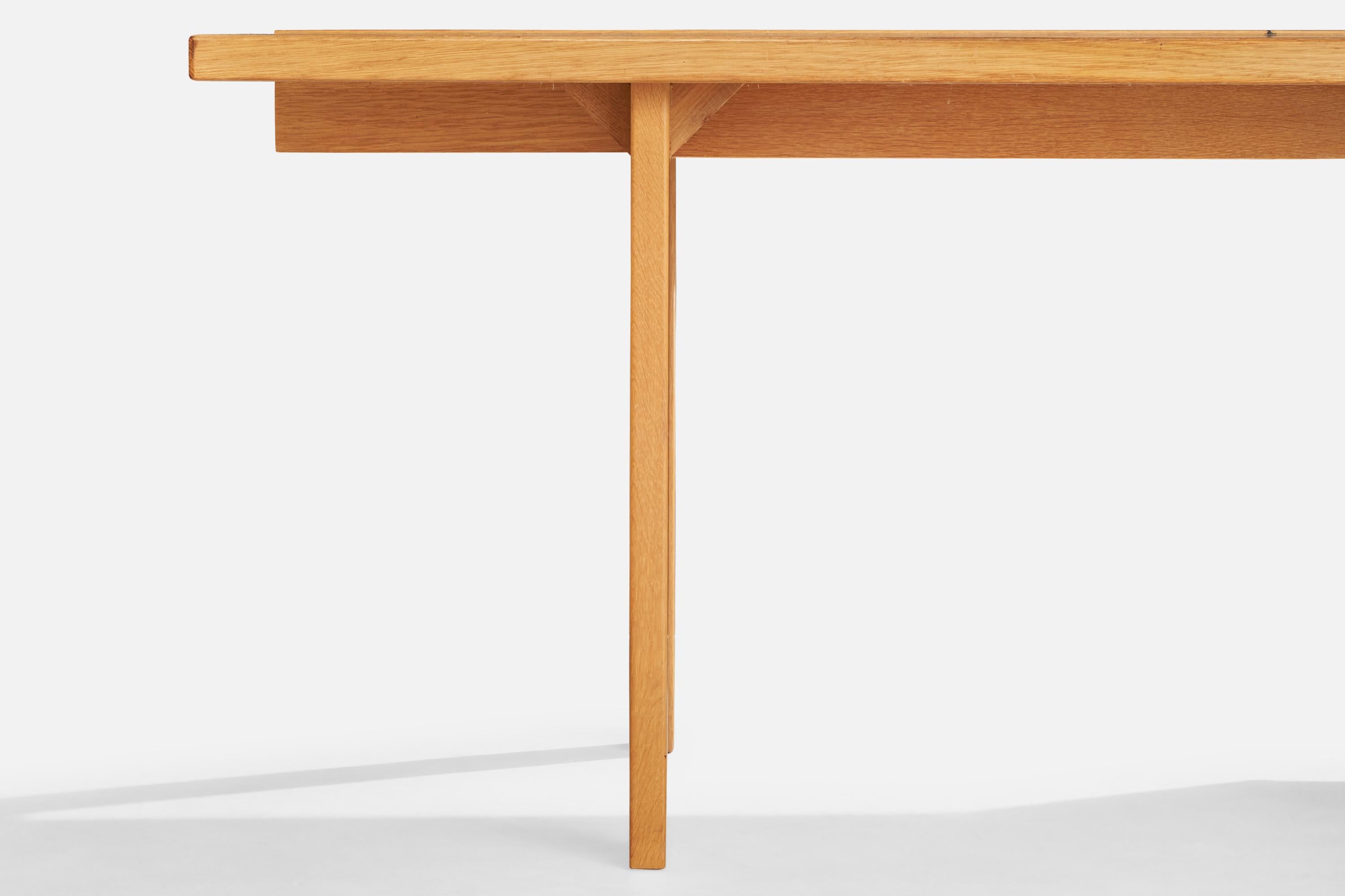 Olavi Hänninen, Schreibtisch, Eiche, Finnland, 1960er Jahre im Angebot 6