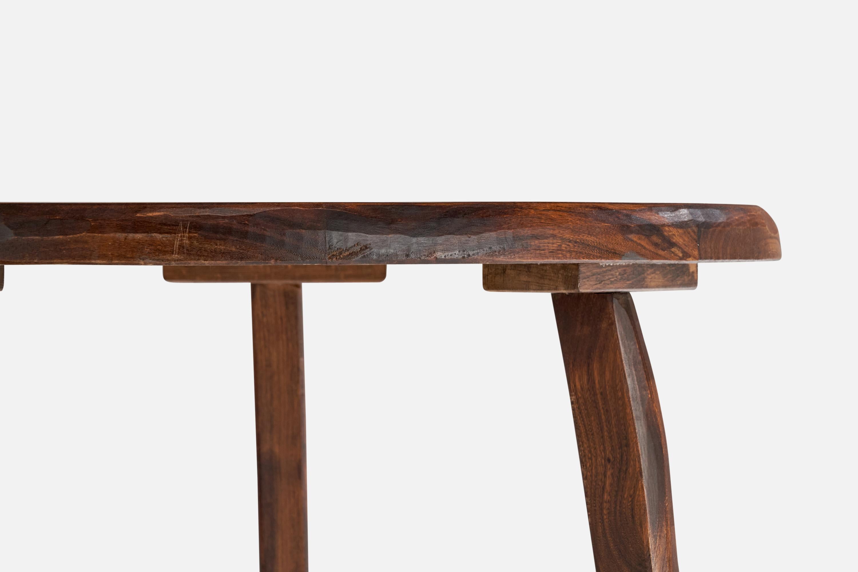 Olavi Hänninen, Mesa auxiliar, Olmo, Finlandia, años 60 en Bueno estado para la venta en High Point, NC