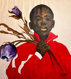 Harvest of Hope - 21st Century Contemporary, Figurative Portrait, Modern