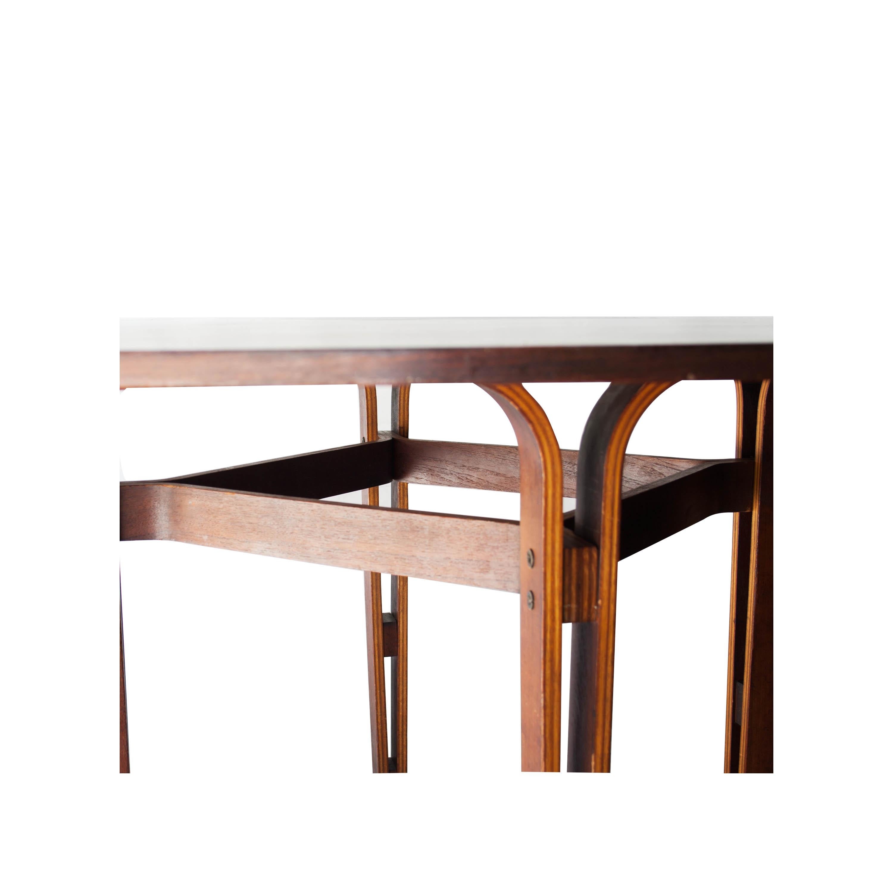 Mid-20th Century 'Olbia' Table Design Luisa & Ico Parisi by MIM Midcentury Round Italian, 1958 For Sale