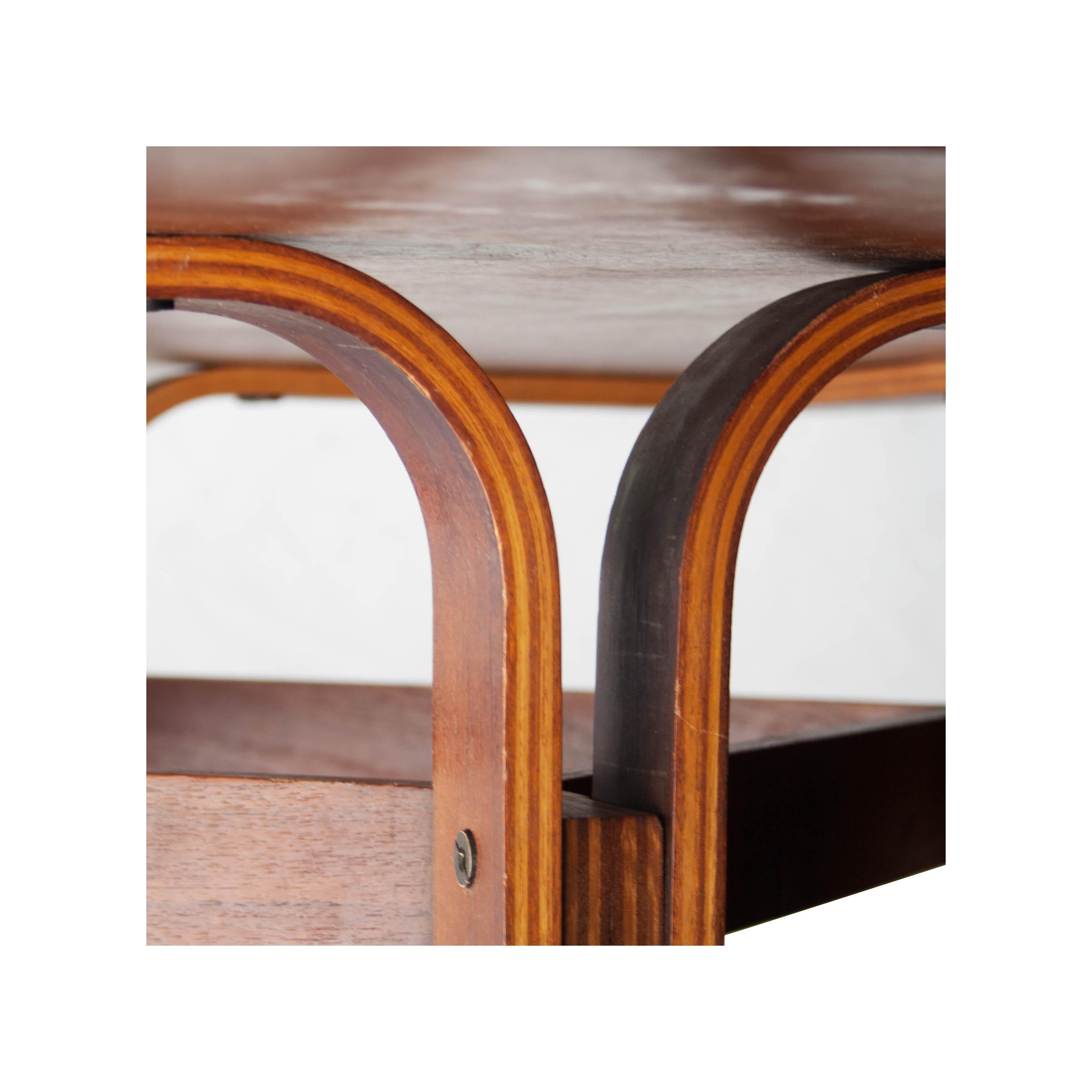 'Olbia' Table Design Luisa & Ico Parisi by MIM Midcentury Round Italian, 1958 2