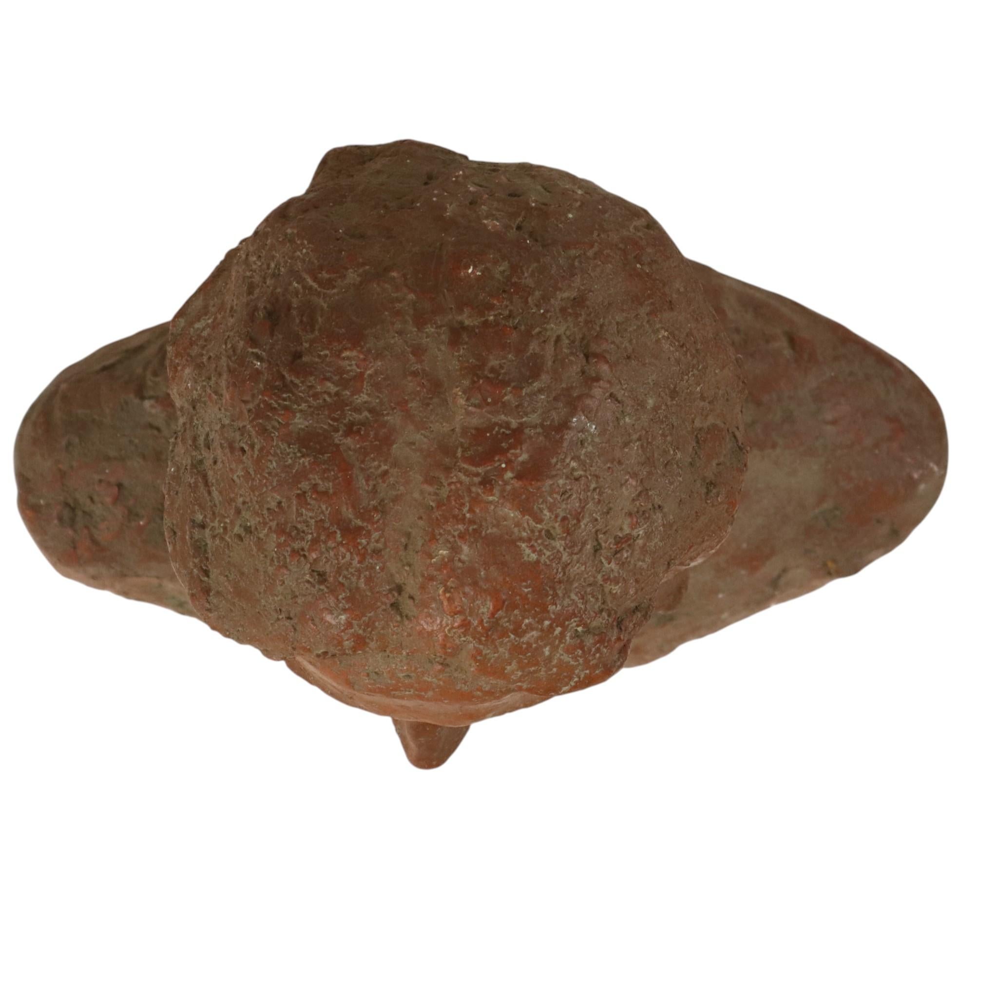 Alte abstrakte Terrakotta-Büste von Christus Lebensgröße im Angebot 10