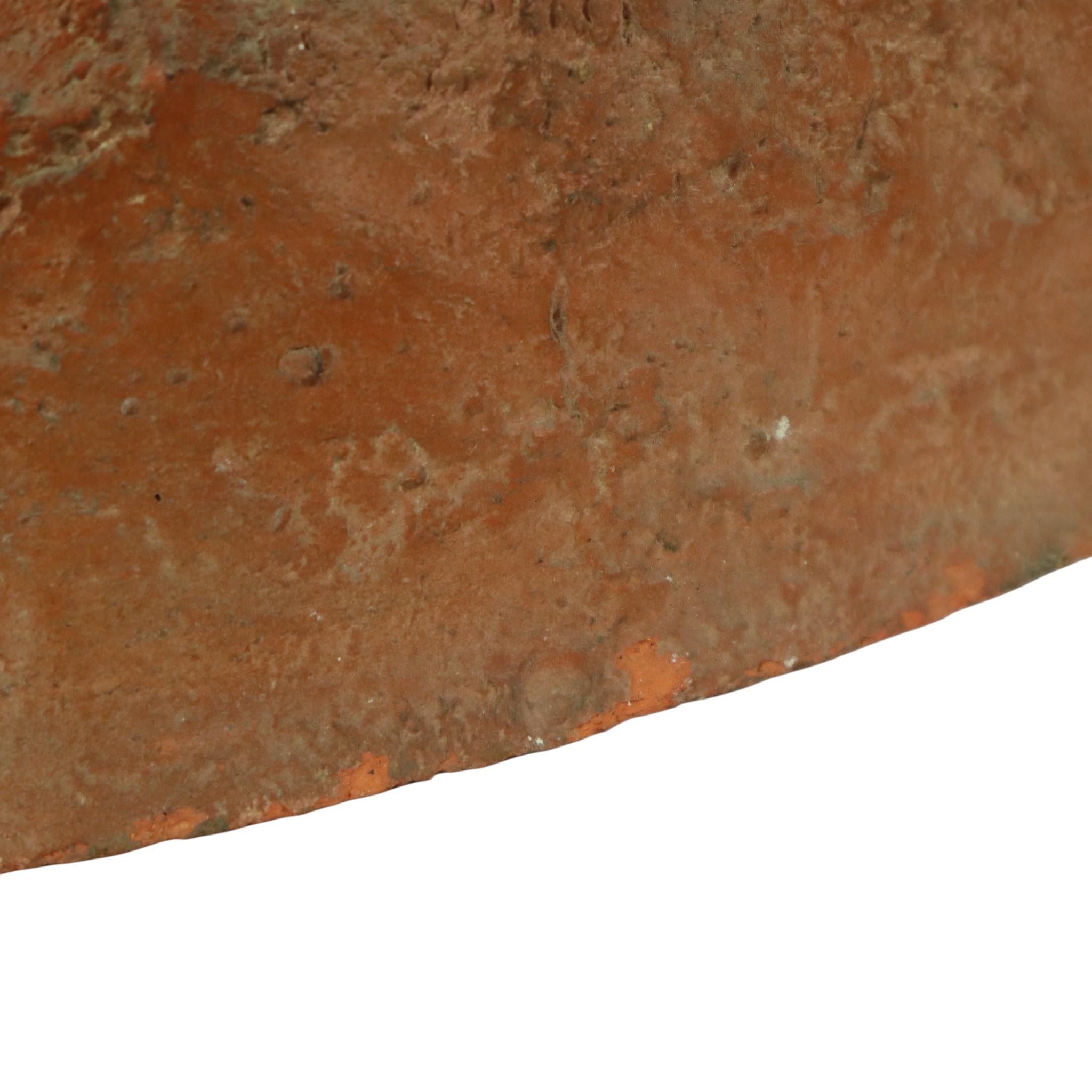 Alte abstrakte Terrakotta-Büste von Christus Lebensgröße im Angebot 12