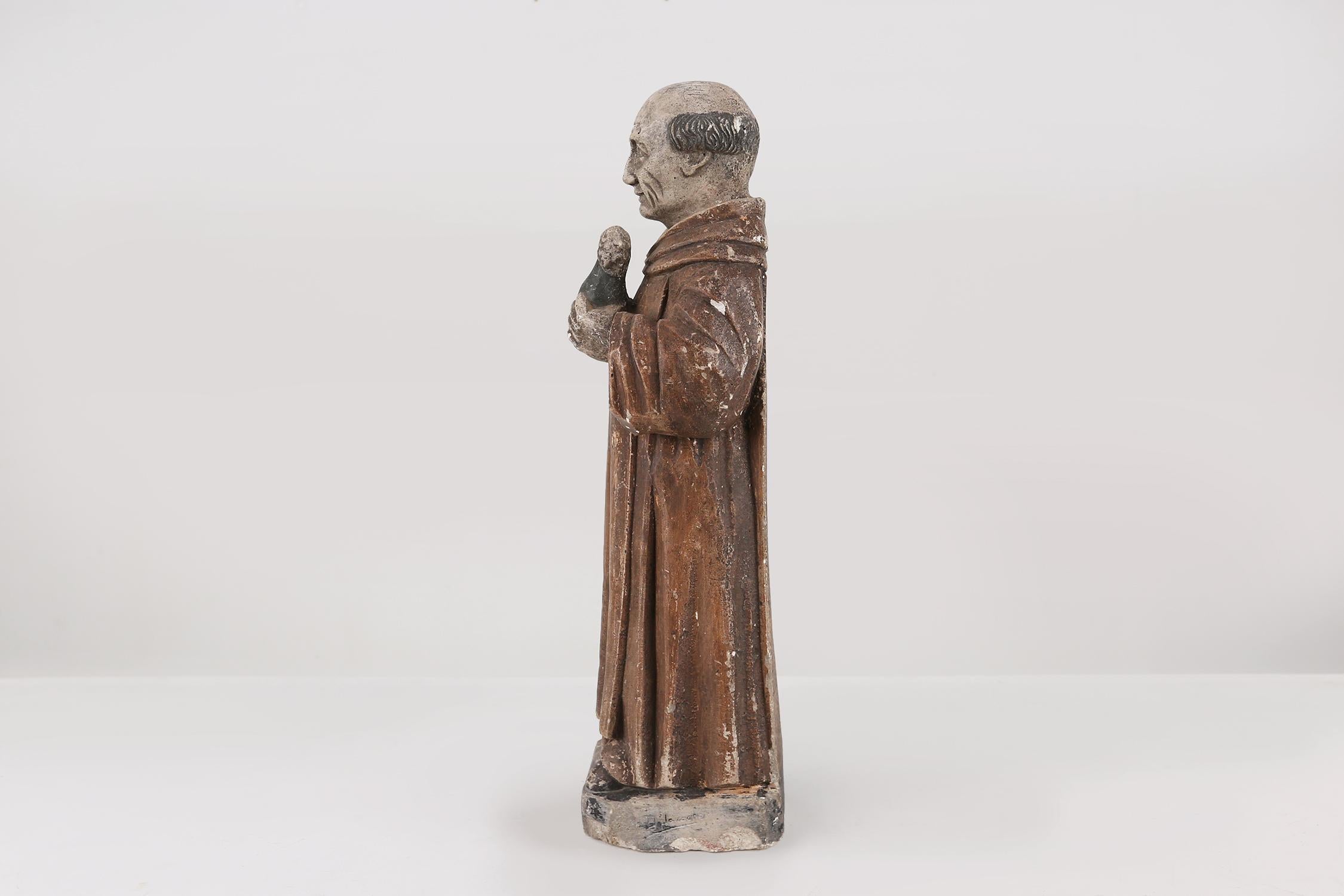 Old Advertising Figure by Champagne Brand Dom Perignon 2