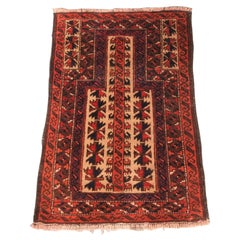 Old Afghan Baluch Childs Prayer Rug, Very Sweet Small Rug, circa 1920 Old Afghan Baluch Childs Prayer Rug, Very Sweet Small Rug, circa 1920
