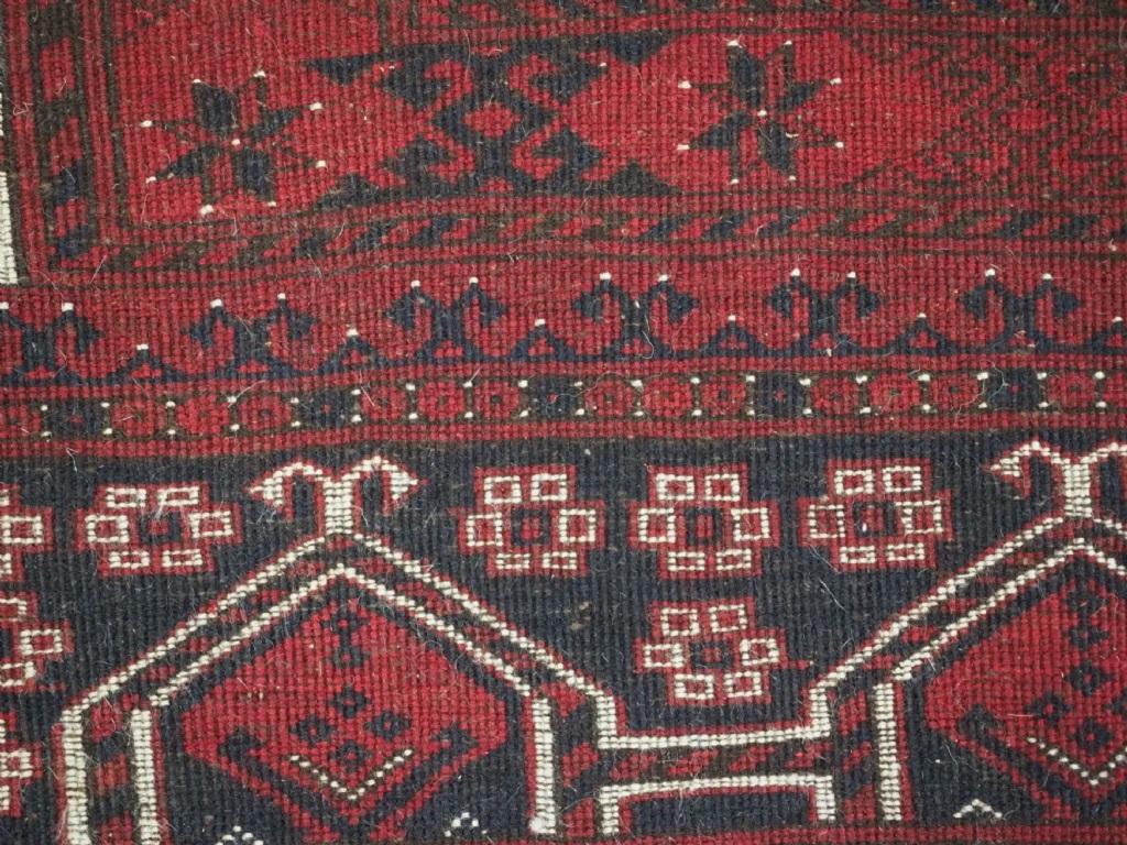 Antico tappeto afghano Purdah Ensi Hatchli, villaggio di Chakesh, CIRCA 1920 In condizioni ottime in vendita a Moreton-In-Marsh, GB