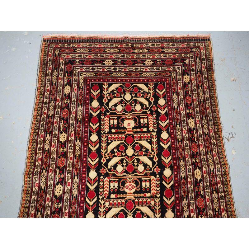 Old Afghan Rug from the Herat Region of North Western Afghanistan In Excellent Condition In Moreton-In-Marsh, GB