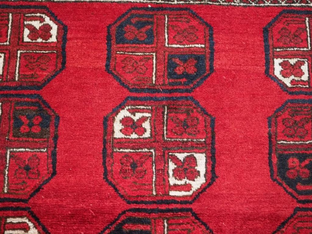 Afghan Tapis afghan ancien, motif du golfe turkmène Ersari, vers 1930 en vente
