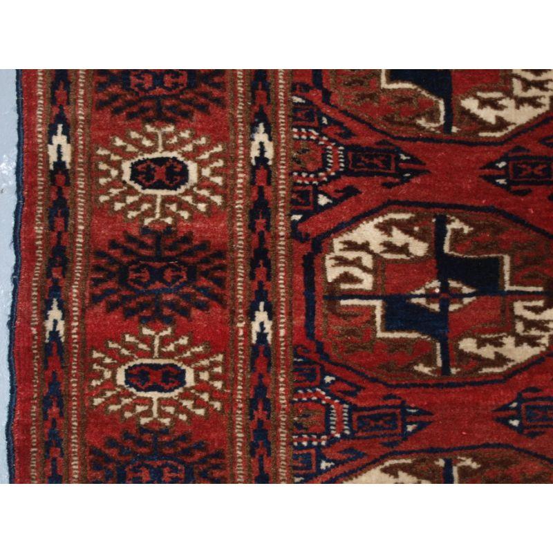 Old Afghan Village Rug of Traditional Turkmen Style In Excellent Condition For Sale In Moreton-In-Marsh, GB